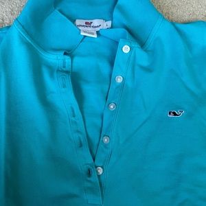 Blue Vineyard Vines Sleeveless Polo